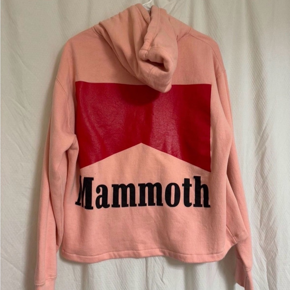Mammoth Mountain Sweatshirt. NEW without Tags. Pink. Hooded. Medium - Picture 4 of 8